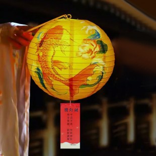 Китайський підвісний ліхтарик (Led) Короп. Традиційна прикраса